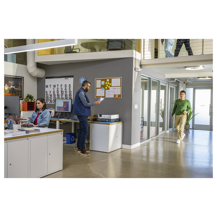 HP OfficeJet Pro 9110 - Drucker Tintenstrahl Farbe, Duplex, Bluetooth, A4/Legal, grau/schwarz