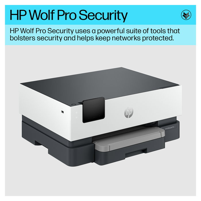 HP OfficeJet Pro 9110 - Drucker Tintenstrahl Farbe, Duplex, Bluetooth, A4/Legal, grau/schwarz