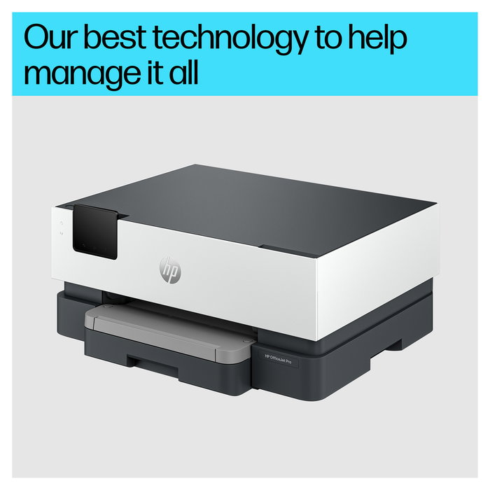 HP OfficeJet Pro 9110 - Drucker Tintenstrahl Farbe, Duplex, Bluetooth, A4/Legal, grau/schwarz