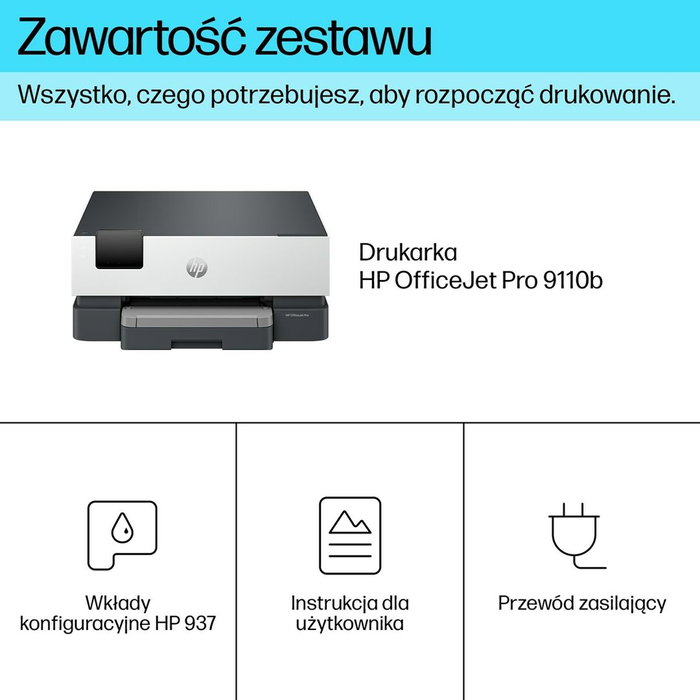 HP OfficeJet Pro 9110b Gris Cemento