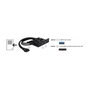 DeLOCK 63994 Panel de bahía frontal con 2 puertos USB 3.2 Gen 1 de 3.5 pulg.