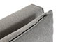 DKD Home Decor Sofá Cama Gris de Poliéster y Metal