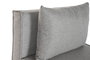 DKD Home Decor Sofá Cama Gris de Poliéster y Metal
