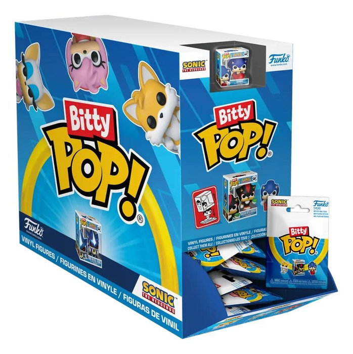 Funko Sonic the Hedgehog Bitty POP! Display de 32 Figuras de Vinilo Funko Sonic the Hedgehog Bitty POP! Display de 32 Figuras de Vinilo