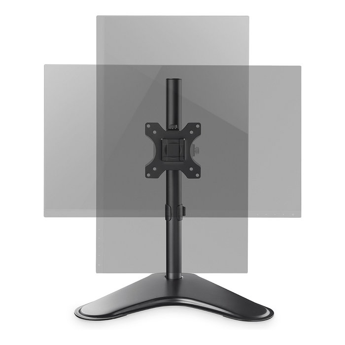 Digitus Soporte de Monitor Individual, 23", Capacidad 8 kg, Negro