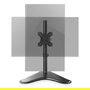 Digitus Soporte de Monitor Individual, 23", Capacidad 8 kg, Negro