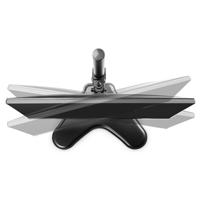 Digitus Soporte de Monitor Individual, 23", Capacidad 8 kg, Negro