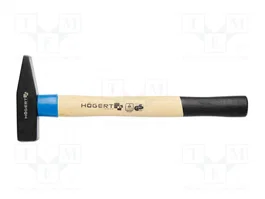 HÖGERT TECHNIK Martillo de Cerrajero con Mango de Madera (Ceniza) de 800g