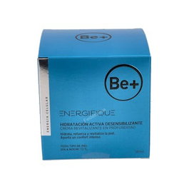 BE+ Energif Hidrat Act Desens Crem Rev 50 Ml Crema Revitalizante para Piel Desensibilizada e Hidratada