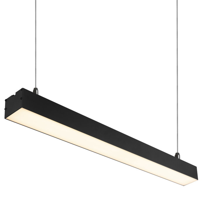 Philips Luminaria Lineal LED 2835 60cm 20W 2700K IP40 Acabado Negro Philips Luminaria Lineal LED 2835 60cm 20W 2700K IP40 Acabado Negro