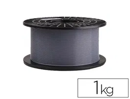 3d colido Filamento PLA Gris 1.75 mm 1 kg para Impresión 3D