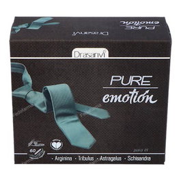 DRASANVI Pure Emotion Hombre 60 Cap. Complemento alimenticio para hombres con extractos vegetales y zinc