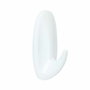 Gancho para colgar 3M 1,3 kg Blanco Metal Plástico (2 Unidades)