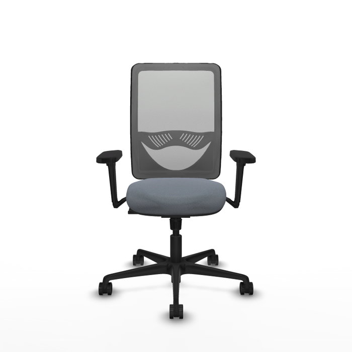 PIQUERAS Y CRESPO Silla de oficina Zulema Gris con mecanismo Sincro PIQUERAS Y CRESPO Silla de oficina Zulema Gris con mecanismo Sincro