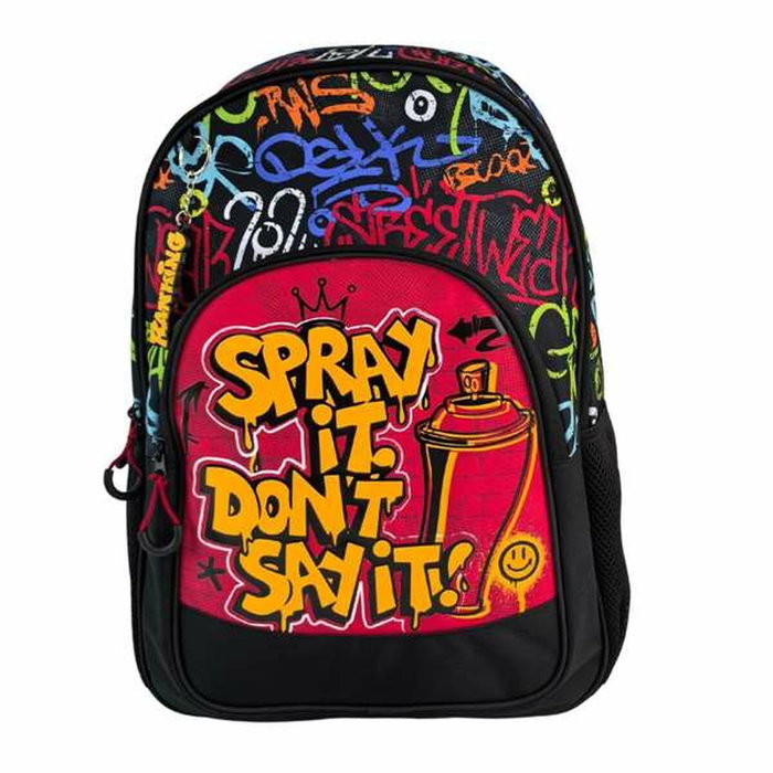 Toybags Mochila Primaria Ranking Grafitti doble compartimento adaptable a carro