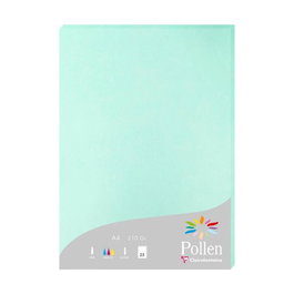 Papel Clairefontaine Pollen A4 210G 25H Verde Jade