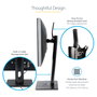 StarTech.com Soporte para Monitor con Ajuste de Altura, Negro