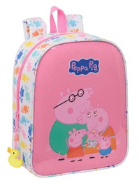 Safta Mochila de Guardería Peppa Pig Baby Adaptable