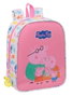 Safta Mochila Peppa Pig Baby, Adaptable al Carro de Guardería, 270x220x100 mm