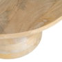 Mesita Natural Madera de Mango Salón 67 X 67 X 40 cm
