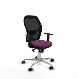 PIQUERAS Y CRESPO Silla de oficina Jorquera Morado/Negro