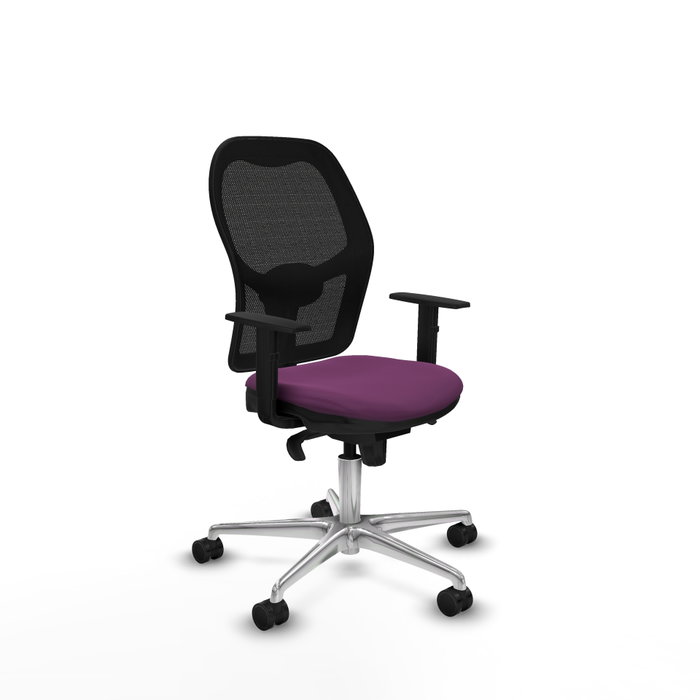 PIQUERAS Y CRESPO Silla de oficina Jorquera Morado/Negro PIQUERAS Y CRESPO Silla de oficina Jorquera Morado/Negro