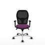 PIQUERAS Y CRESPO Silla de oficina Jorquera Morado/Negro
