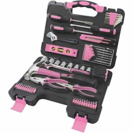 Fieldmann Juego de herramientas FDG 5010-53R, 53 piezas, rosa