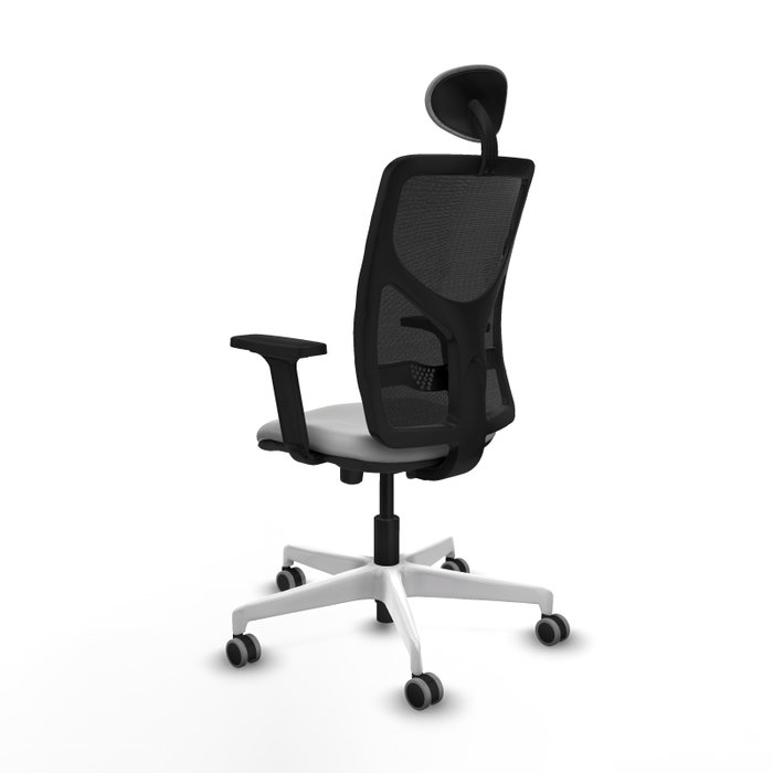 PIQUERAS Y CRESPO Silla de oficina Motilla con mecanismo Sincro/Traslack, Gris claro y Negro PIQUERAS Y CRESPO Silla de oficina Motilla con mecanismo Sincro/Traslack, Gris claro y Negro