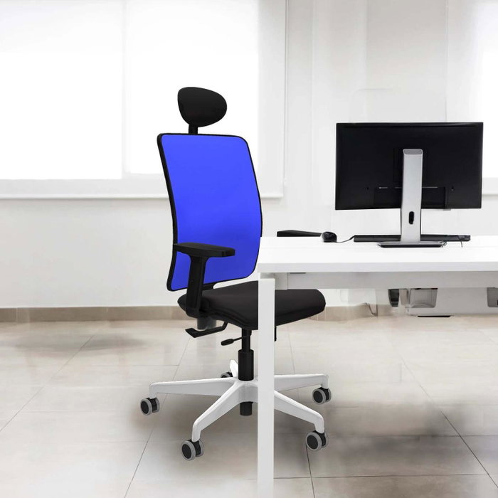 PIQUERAS Y CRESPO Silla de oficina Motilla con mecanismo Sincro/Traslack, Gris claro y Negro PIQUERAS Y CRESPO Silla de oficina Motilla con mecanismo Sincro/Traslack, Gris claro y Negro