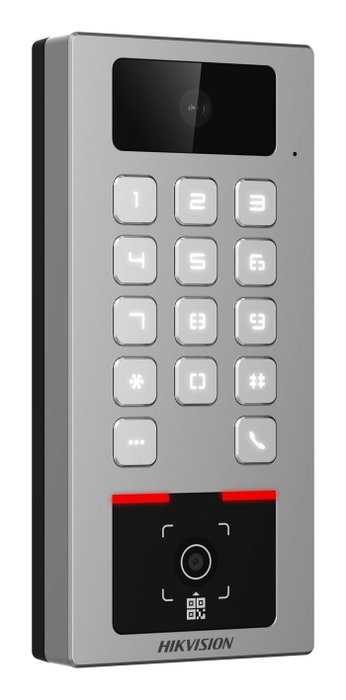 Hikvision Terminal de control de accesos WiFi con Mifare, PIN y QR Hikvision Terminal de control de accesos WiFi con Mifare, PIN y QR
