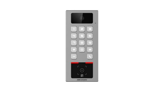 Hikvision Terminal de control de accesos WiFi con Mifare, PIN y QR Hikvision Terminal de control de accesos WiFi con Mifare, PIN y QR