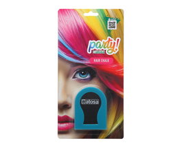 Tiza Para Pelo Color Turquesa - Formato Compacto Para Looks Brillantes, Fiestas, Carnaval y Festivales, Añade Fantasía Sin Teñir Permanentemente