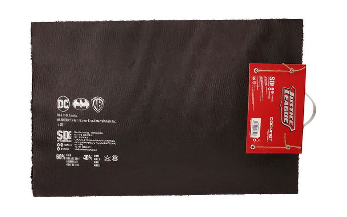 SD Toys Felpudo de Fibra de Coco con Licencia Oficial DC Comics Arkham Asylum 60x40 cm para Interior y Exterior