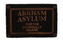 SD Toys Felpudo de Fibra de Coco con Licencia Oficial DC Comics Arkham Asylum 60x40 cm para Interior y Exterior