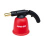 Super Ego Candileja Eco Piezo Quemador Soplete Gas Fontanería, Boquilla Latón 20mm, Encendido Automático, 27x17cm
