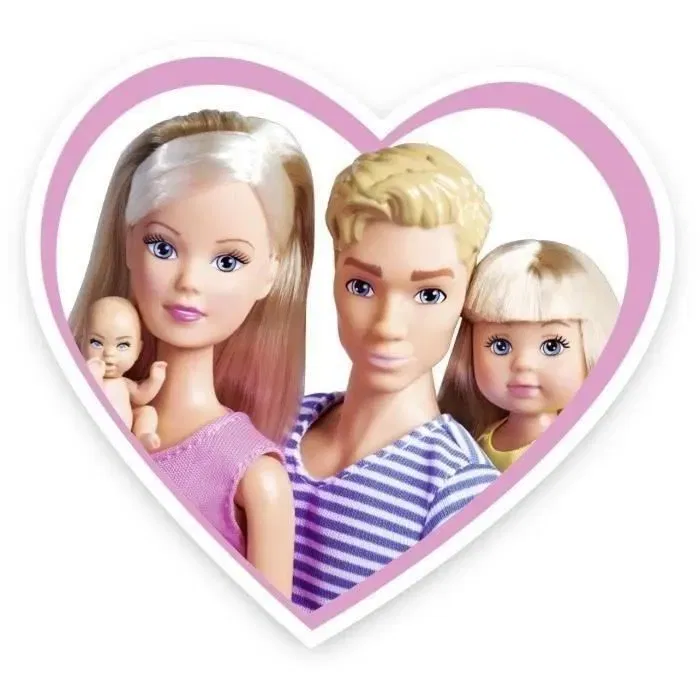Smoby Familia Feliz Steffi Love Muñeca de Moda SMO105733673 Smoby Familia Feliz Steffi Love Muñeca de Moda SMO105733673