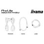 iiyama ProLite XB2497HSU-W1 Monitor 23,8 Pulgadas Full HD IPS Blanco