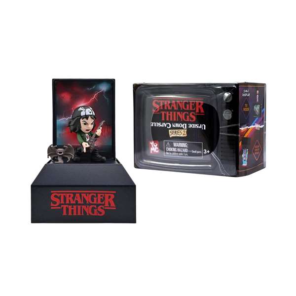 Yume Cápsula Sorpresa Figura Stranger Things Personajes Años 80 Inspiración Vintage 7x6,9x9,9 cm Español