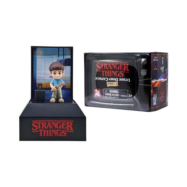 Yume Cápsula Sorpresa Figura Stranger Things Personajes Años 80 Inspiración Vintage 7x6,9x9,9 cm Español