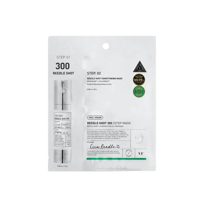 Vt Cosmetics Reedle Shot 300 2-Step Mask 25 g