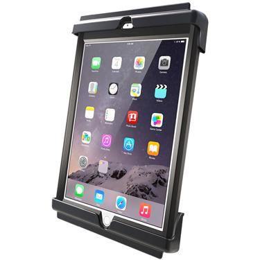 RAM Mounts Tab-Tite Sostenedor para Tabletas de 9 Pulgadas con Cubiertas Resistentes - Soporte de Sujeción por Resorte y Liberación Rápida