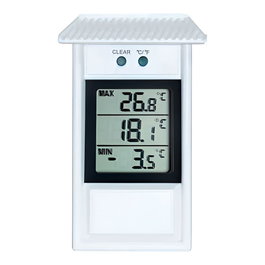 Herter Termómetro Digital para Exterior Resistente al Agua -20 / +50 °c