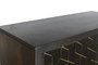 DKD Home Decor Armario Rombo gold Moderno Marron Oscuro Dorado 40 x 175 x 100 cm