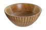 DKD Home Decor Bol de Mango Marrón 15x15x8 cm