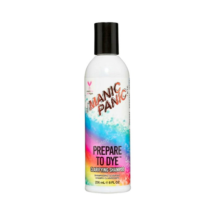 Manic Panic Prepare To Dye Clarifying Shampoo 236ml Manic Panic Prepare To Dye Clarifying Shampoo 236ml