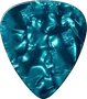 Dunlop Púas Genuine Celluloid Classic Turquesa - Medium Pack 72