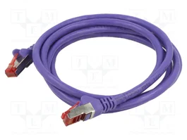 GOOBAY Patch Cord Cat 6 S/FTP 1,5m Violeta