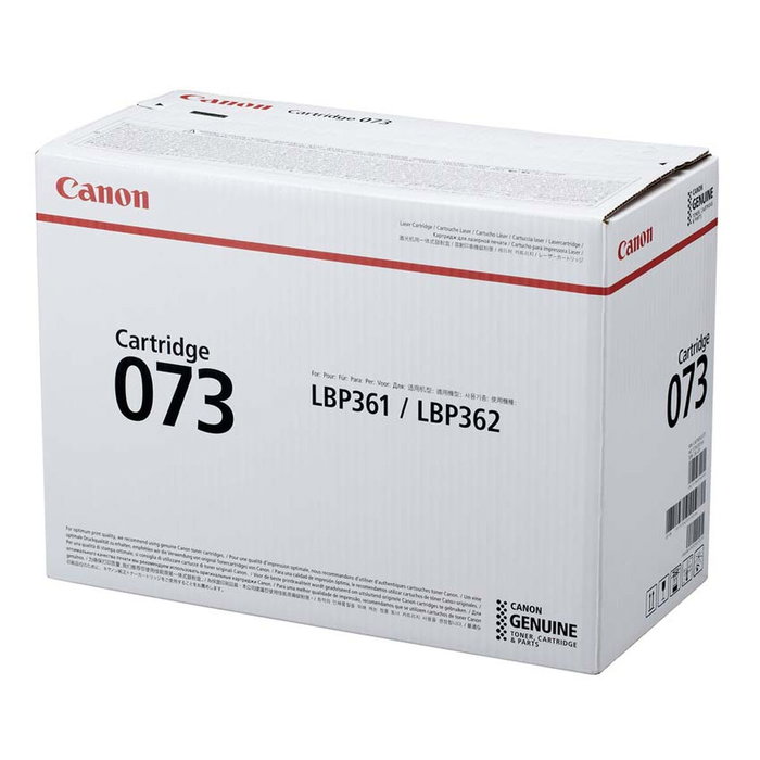 Canon Cartucho de Tóner 073 Negro 27.000 Páginas para LBP361dw Canon Cartucho de Tóner 073 Negro 27.000 Páginas para LBP361dw