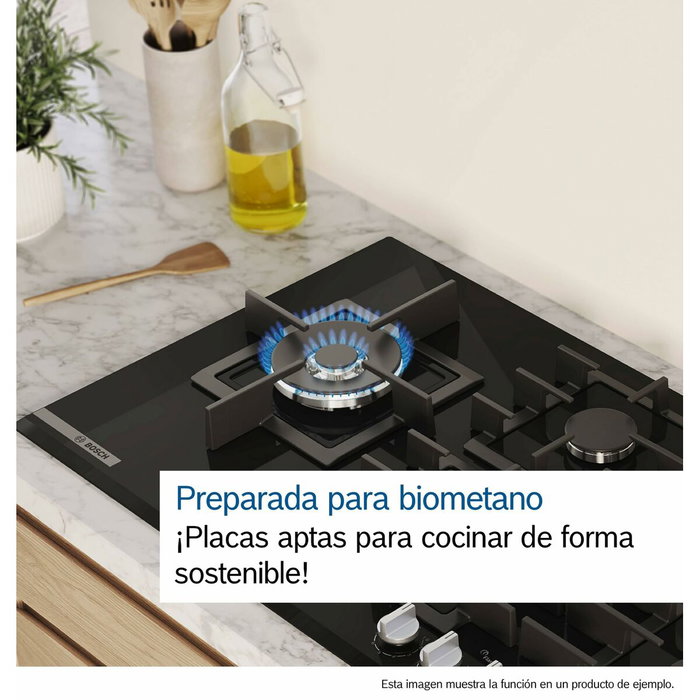 Placa de Gas BOSCH PPQ7A6I40 75 cm 11500 W Placa de Gas BOSCH PPQ7A6I40 75 cm 11500 W